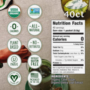 Stevia_In_The_Raw_Organic_Stevia_Sweetener_Packets,_40_Ct,_Zero_Calorie_Stevia_Sugar_Substitute_Packets,_No_Erythritol_or_Artificial_Flavors,_USDA_Organic,_Non-GMO_Project_Verified,_Vegan