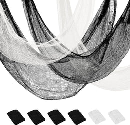 Creepy_Cloth_6Pcs_30×72inch_Black_Spooky_Scary_Gauze_Decor_Halloween_Decorations_for_Party_Indoor_Outdoor_(4Black_+_2White)
