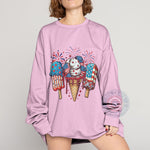 America Freedom T-Shirt Patriotic Ice Cream Sweatshirt 4th of July Hoodie