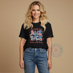 American Land Of The Free T-Shirt USA 4th of July Patriotic Sweatshirt Independence Day Hoodie
