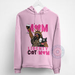 Liberty Cat Mom Mother's Day T-Shirt - Cute Mother Cat Print Sweatshirt/Hoodie Gift for Moms Ver 1