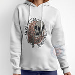 Edgy Mother's Day Shirt/Sweatshirt/Hoodie - Anti-Social Moms Club Skull Design