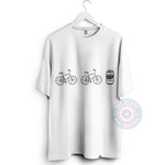 Beer and Bike Lover Father’s Day T-Shirt – Funny Cycling Sweatshirt for Men, Father’s Day Gift Hoodie