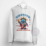 You Look Like Stitch July 4th Hoodie T-Shirt Sweatshirt - Girly USA Coquette Monster