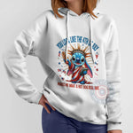 You Look Like Stitch July 4th Hoodie T-Shirt Sweatshirt - Girly USA Coquette Monster