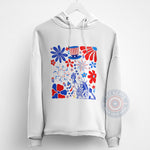 Boho Floral Independence Day T-shirt/Retro USA Sweatshirt/Patriotic Hoodie