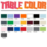 Table color