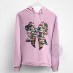 Spirit of the Lord Freedom T-Shirt Hoodie Sweatshirt with Soldier, Eagle & Flag Graphic for 4th of July Celebration