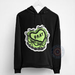 Green Brat Heart Cake with Black Beads & Bows T-shirt/Sweatshirt/Hoodie - Unique Graphic Top - Tee Beats