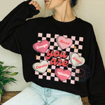 You Are Enough Love Strong Worthy Capable Heart T-shirt/Sweatshirt/Hoodie - Positive Affirmation Tee - Tee Beats