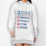Independence Day Funny D.O.G.E. USA Beach T-Shirt Sweatshirt Hoodie