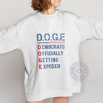 Independence Day Funny D.O.G.E. USA Beach T-Shirt Sweatshirt Hoodie
