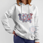 Retro America Floral Coquette USA 4th of July T-Shirt Sweatshirt Hoodie - Tee Beats