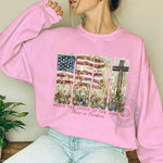 4th of July Freedom USA T-Shirt Patriotic Religious Sweatshirt Independence Day Hoodie
