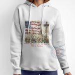 4th of July Freedom USA T-Shirt Patriotic Religious Sweatshirt Independence Day Hoodie
