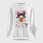 Funny Duck 4th of July Independence Day America T-Shirt Sweatshirt Hoodie