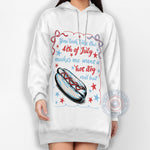 You Look Like 4th of July T-Shirt Sweatshirt Hoodie Hilarious Hot Dog Quote for Summer Fun