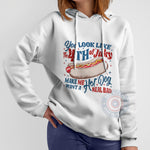 You Look Like The 4th of July Makes Me Want A Hot Dog Real Bad Funny Retro Style T-shirt/Sweatshirt/Hoodie for Independence Day