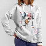Funny Duck 4th of July Patriotic America Independence Day T-Shirt Sweatshirt Hoodie