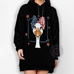 Funny Duck 4th of July Patriotic America Independence Day T-Shirt Sweatshirt Hoodie