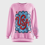 Minimalist Patriotic Lettering T-Shirt Hoodie Sweatshirt – 4th of July Independence Day Celebration Gift