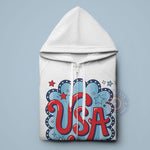 Minimalist Patriotic Lettering T-Shirt Hoodie Sweatshirt – 4th of July Independence Day Celebration Gift