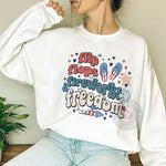 USA 4th of July Flip Flops Fireworks Freedom Hoodie T-Shirt Sweatshirt Hoodie