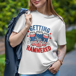 Patriotic Beer Hoodie T-Shirt For Independence Day – Cute and Funny Independence Day 4th of July Celebration Gift Sweatshirt/Hoodie