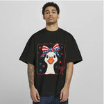 Funny Duck 4th of July Independence Day America T-Shirt Sweatshirt Hoodie