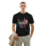 God Bless America Flag Sunflower Independence Day T-Shirt Sweatshirt Hoodie