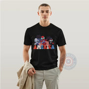 Dynamic Spider Inspired Heroes Sweatshirt America Themed Fan Hoodie & T-Shirt