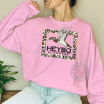 Mother's Day Camo Deer Antlers Bow T-Shirt Sweatshirt Hoodie