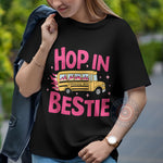 Struggle Bus Bestie Crew T-shirt/Sweatshirt/Hoodie - Celebrate Friendship with this Funny Design - Unique Graphic Tee & Comfortable Best Friend Wear