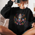 Jason Voorhees 4th of July Hoodie - Horror Patriotic Floral