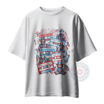 Patriotic Mix Tape Hoodie Sweatshirt T-shirt Horror America Design