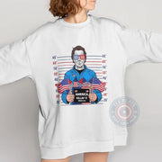 America Killin It Hoodie Sweatshirt T-shirt Mugshot Patriot Art