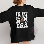 In My Football Mom Era T-shirt/Sweatshirt/Hoodie - Perfect Mother's Day Gift for Football Loving Moms with Ball Graphic