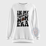 In My Football Mom Era T-shirt/Sweatshirt/Hoodie - Perfect Mother's Day Gift for Football Loving Moms with Ball Graphic
