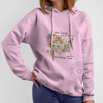 She Loves Jesus and America Hoodie Sweatshirt T-shirt Patriotic 4th of July Design