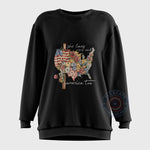 She Loves Jesus and America Hoodie Sweatshirt T-shirt Patriotic 4th of July Design
