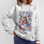 Rodeo American Flag 4th of July unisex T-shirt sweatshirt hoodie celebrating Independence Day with a bold and unique design