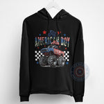 American Flag Monster Truck 