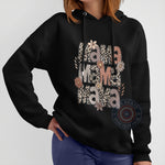 Mother's Day Leopard Mama Floral and Leaf Print T-Shirt Sweatshirt Hoodie