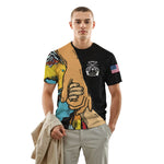 Father's Day Hoodie with Kid Holding Dad's Hand – Unique Graphic All over print 3D Sweatshirt/T-Shirt for Dad, Father's Day Gift Idea