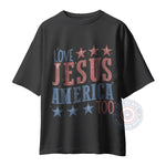 Freedom in Christ T-Shirt Hoodie Sweatshirt - 4th of July T-Shirt