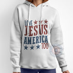 Freedom in Christ T-Shirt Hoodie Sweatshirt - 4th of July T-Shirt