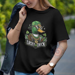 Father's Day Lucky Duck T-Shirt Sweatshirt Hoodie for St. Patrick's Day