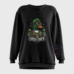 Father's Day Lucky Duck T-Shirt Sweatshirt Hoodie for St. Patrick's Day