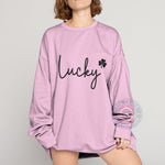 St. Patrick's Day Shamrock T-Shirt/Sweatshirt/Hoodie - Mother's Day Flower Design, Unique and Versatile Gift, Perfect for Any Occasion
