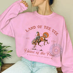 Land of Free Home of Brave Hoodie Sweatshirt T-shirt 1776 Patriotic Rider